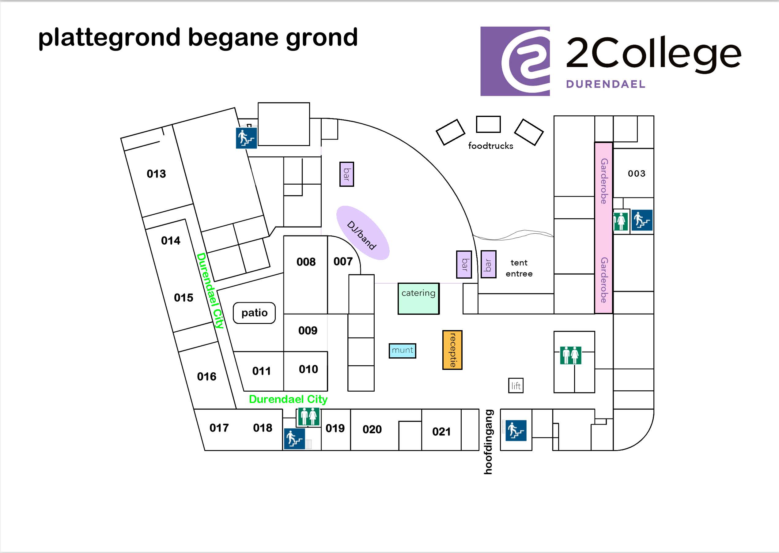 Plattegrond begane grond